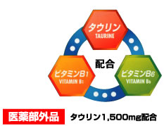 y򕔊Oiz^E(TAURINE)1500mgEr^~B1(VITAMIN B1)Er^~B6(VITAMIN B6)z